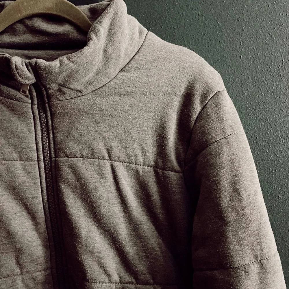 Three Dots Quilted Knit Jacket - Picture 1 of 8